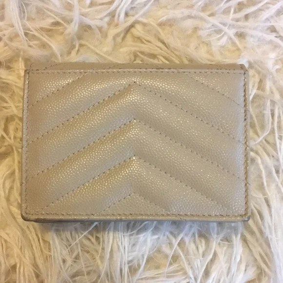 YSL Wallet in Sea Salt colour - Picture 3 of 13